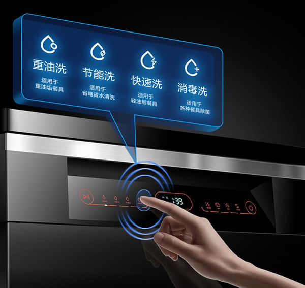 Try a built-in dishwasher to make your life easier!